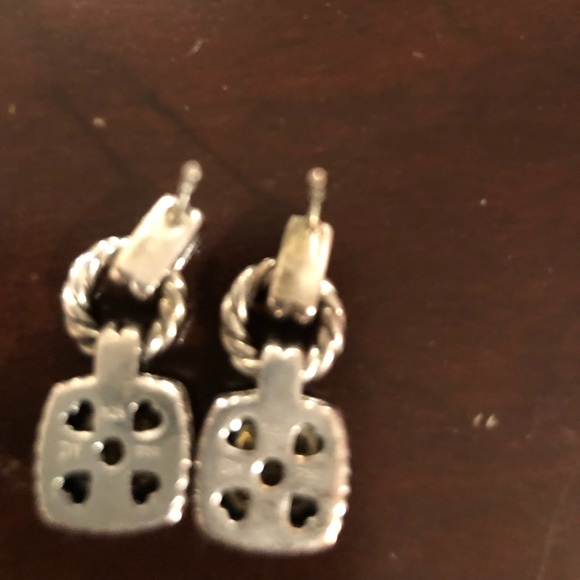 David Yurman Authentic Cotrine Drop Earrings - Picture 2 of 4